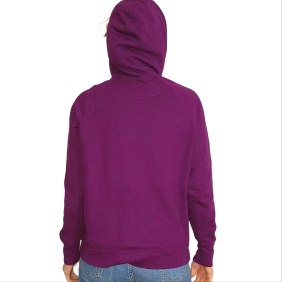 Champion Full Zip Hoodie Large Purple - Picture 3 of 6